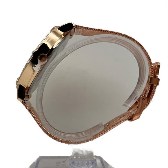 Women's Fashion Rose Gold Rhinestone Wristwatch - Picture 5 of 6